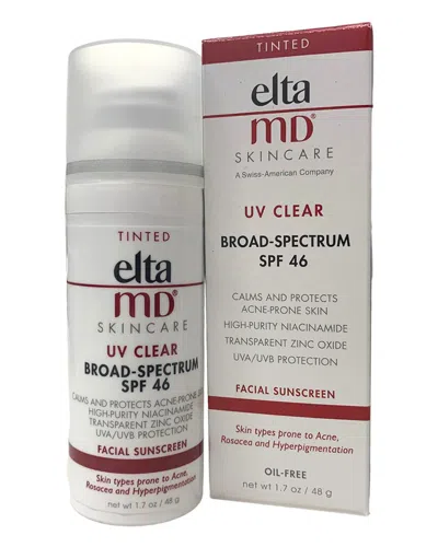 Eltamd 1.7oz Uv Clear Broad Spectrum Spf 46 Tinted In Transparent