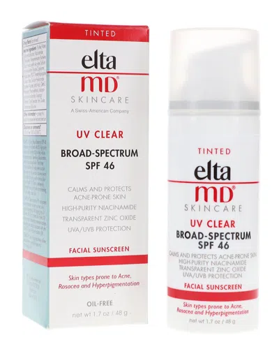 Eltamd 1.7oz Uv Clear Spf 46 Tinted Broad Spectrum Facial Sunscreen In Transparent