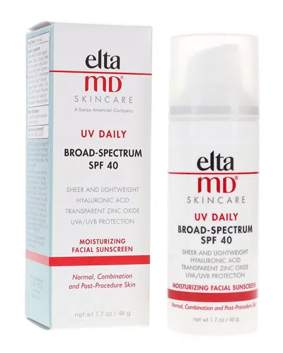 Eltamd 1.7oz Uv Daily Spf 40 Broad Spectrum Moisturizing Facial Sunscreen In Transparent