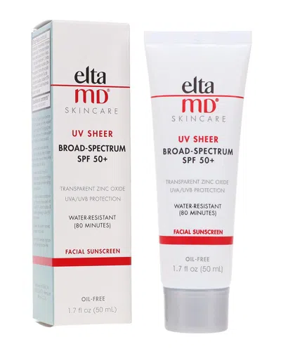 Eltamd 1.7oz Uv Sheer Broad Spectrum Spf 50+ In White