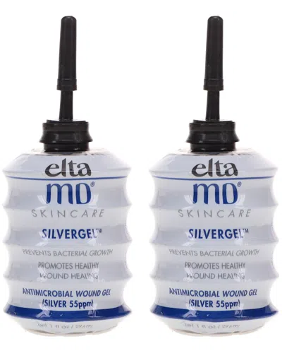 Eltamd 1oz Silvergel Antimicrobial Bellow Pack Of 2 In Transparent