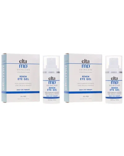 Eltamd 2 Pack Renew Eye Gel 0.5oz In White