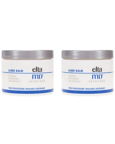 Eltamd 3.8oz Laser Balm Post-procedure Pack Of 2 In White