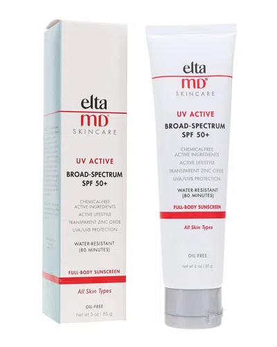 Eltamd 3oz Uv Active Broad Spectrum Spf 50+ In Transparent