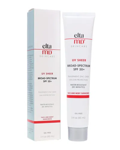 Eltamd 3oz Uv Sheer Broad Spectrum Spf 50+ In Transparent