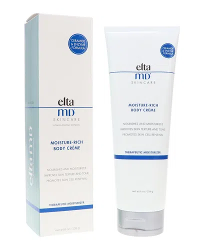 Eltamd 8oz Moisture Rich Body Creme Therapeutic Moisturizer In Transparent