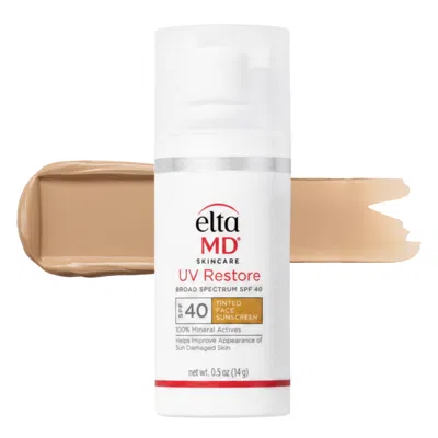 Eltamd Deluxe Mini Uv Restore Tinted Broad Spectrum Spf 40 In Transparent