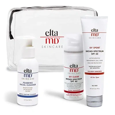 Eltamd Face And Body Sun Protection Kit In White