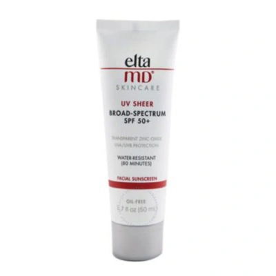 Eltamd Ladies Uv Sheer Water-resistant Facial Sunscreen Spf 50 1.7 oz Skin Care 390205025367 In White