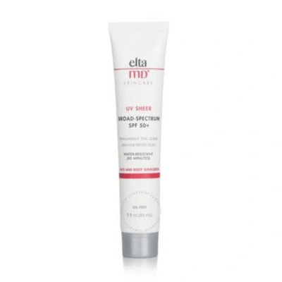 Eltamd Ladies Uv Sheer Water-resistant Facial Sunscreen Spf 50 3 oz Skin Care 827854002239 In White