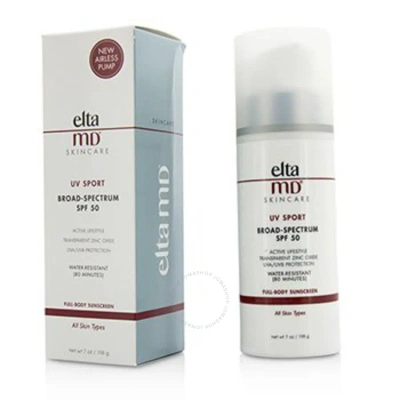 Eltamd Ladies Uv Sport Water-resistant Full-body Sunscreen Spf 50 7 oz Skin Care 390205022885 In White
