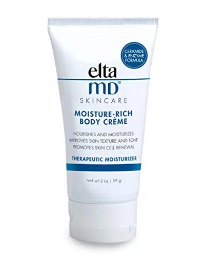 Eltamd Moisture-rich Body Crème With Hyaluronic Acid And Vitamin B3 For Dry In White