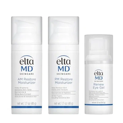 Eltamd Morning And Night Skin Care Kit In White