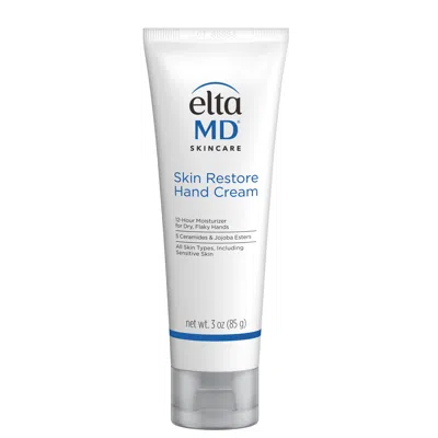 Eltamd Skin Restore Hand Cream 3oz In Transparent