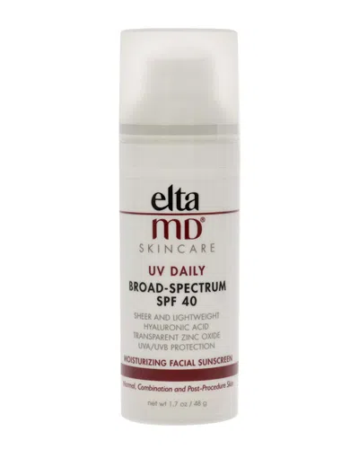 Eltamd Unisex 1.7oz Uv Daily Moisturizing Facial Sunscreen Spf 40 In Transparent