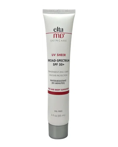 Eltamd Unisex 3oz Uv Sheer Spf 50 In White