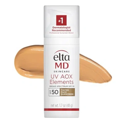 Eltamd Uv Aox Elements Tinted Mineral Face Sunscreen Lotion In Transparent