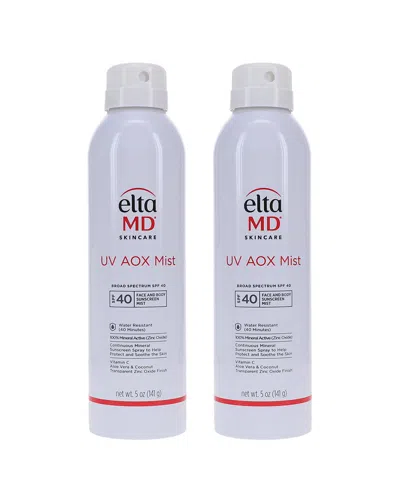 Eltamd Uv Aox Mist Broad Spectrum Spf 40 Face & Body Sunscreen 5oz 2 Pack