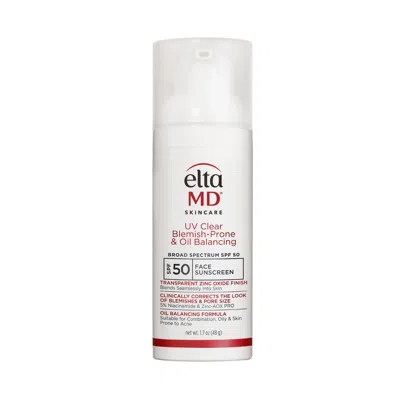 Eltamd Uv Clear Blemish-prone & Oil Balancing Spf 50 In White