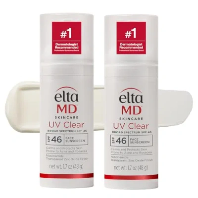 Eltamd Uv Clear Face Sunscreen Spf 46 In Transparent