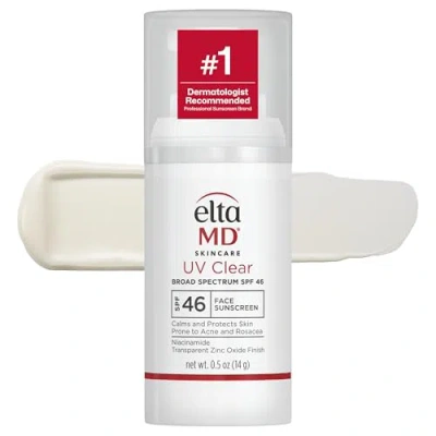Eltamd Uv Clear Face Sunscreen Spf 46 In Transparent