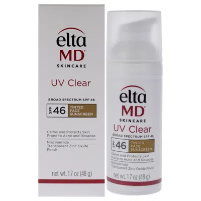 Eltamd Uv Clear Facial Sunscreen Spf 46 - Tinted By  For Unisex - 1.7 oz Sunscreen In Transparent