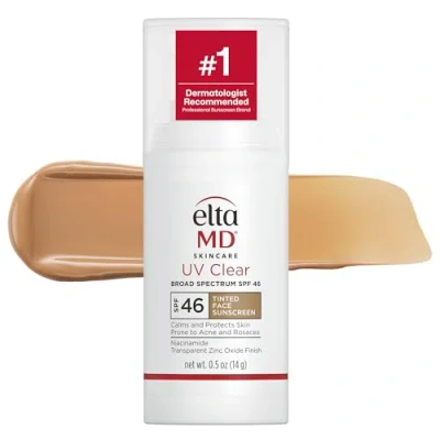 Eltamd Uv Clear Tinted Face Sunscreen In Brown