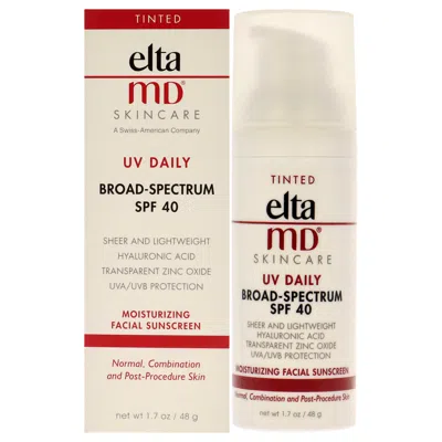 Eltamd Uv Daily Moisturizing Facial Sunscreen Spf 40 - Tinted By  For Unisex - 1.7 oz Sunscreen
