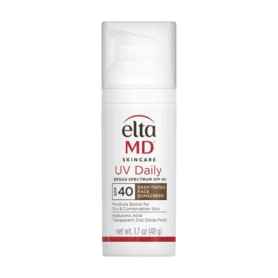 Eltamd Uv Daily Tinted Broad-spectrum Facial Sunscreen Spf 40 In Deep