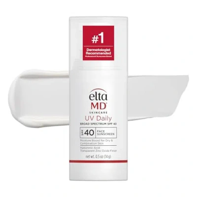 Eltamd Uv Daily Untinted Spf 40 Face Sunscreen Moisturizer With Zinc Oxide In Transparent