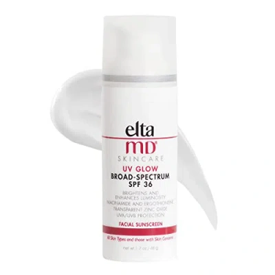 Eltamd Uv Glow Sunscreen For Dewy Skin In Transparent