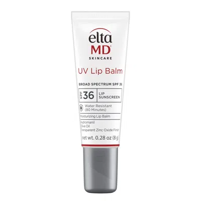 Eltamd Uv Lip Balm Broad-spectrum Spf 36 In White