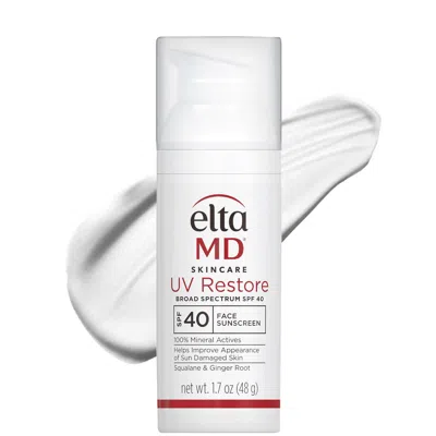 Eltamd Uv Restore Broad-spectrum Facial Sunscreen Spf 40 50ml In White