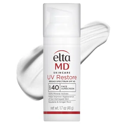 Eltamd Uv Restore Broad-spectrum Facial Sunscreen Spf 40 50ml In White