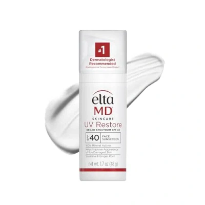 Eltamd Uv Restore Face Sunscreen In White