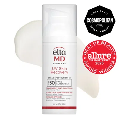 Eltamd Uv Skin Recovery Broad Spectrum Spf 50 Face Sunscreen In Transparent