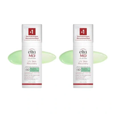 Eltamd Uv Skin Recovery Face Sunscreen With Zinc Oxide In Transparent