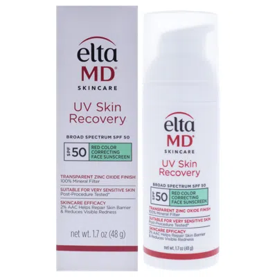Eltamd Unisex 1.7oz Uv Skin Recovery Red Color Correcting Green Tint F In White