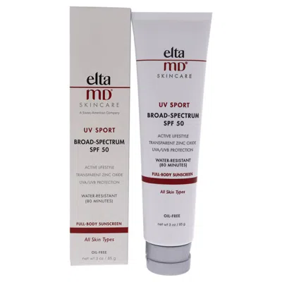 Eltamd Uv Sport Broad-spectrum Spf 50 By  For Unisex - 3 oz Sunscreen In White