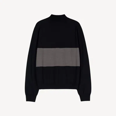 Elune Mode Women's Back Panel Knit _ Black