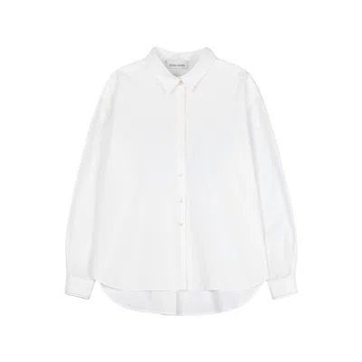 Elune Mode Women's Cotton Shirt _ Off-white