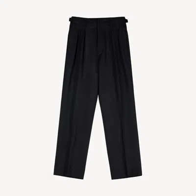 Elune Mode Women's Wool Trousers _ Black