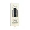 Éluwa Studio Molua Tapered Swirl Candles, Set Of 3 In Black