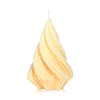 Éluwa Studio Moname Swirl Candle, 8 Oz. In Ivory