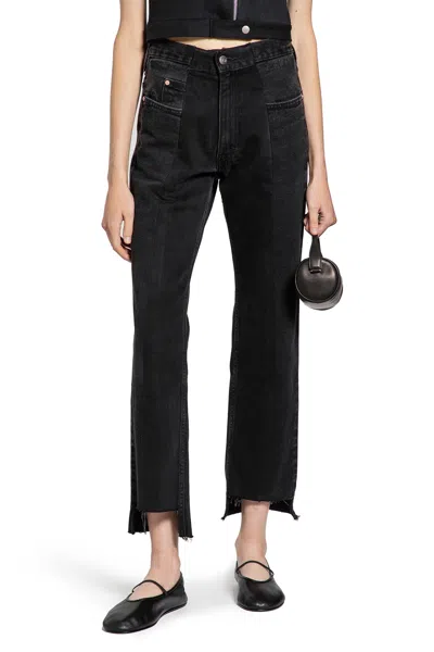 E.l.v Denim Audrey Jeans In Black