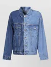 E.l.v Denim Denim Cotton Jacket Dual Tone Design In Blue
