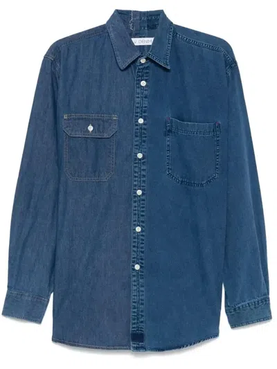 E.l.v Denim E. L.v Denim Denim Shirt In Blue