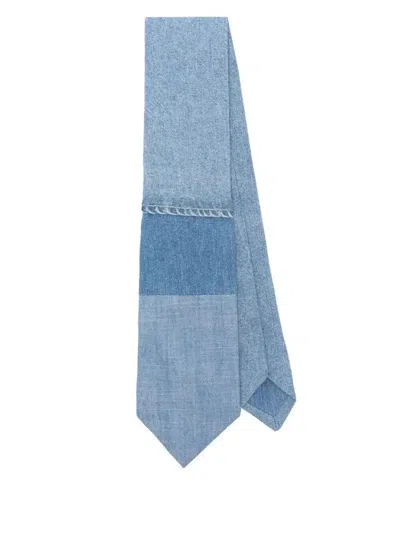 E.l.v Denim Denim Tie In Blue