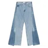E.l.v Denim Denim Wide-leg Jeans In Blue