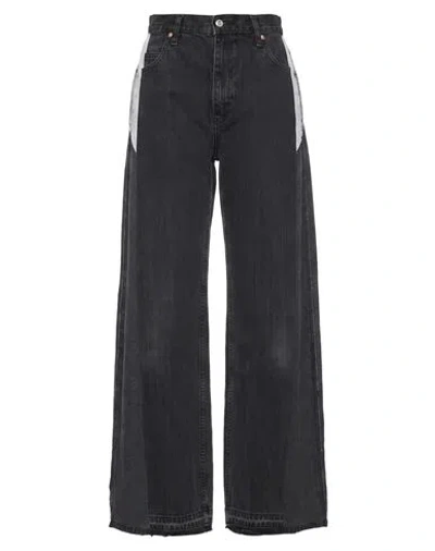 E.l.v Denim E. L.v. Denim Woman Jeans Black Size 26 Cotton